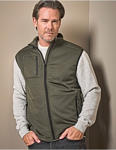 T-9104-Stretch Fleece Bodywarmer
